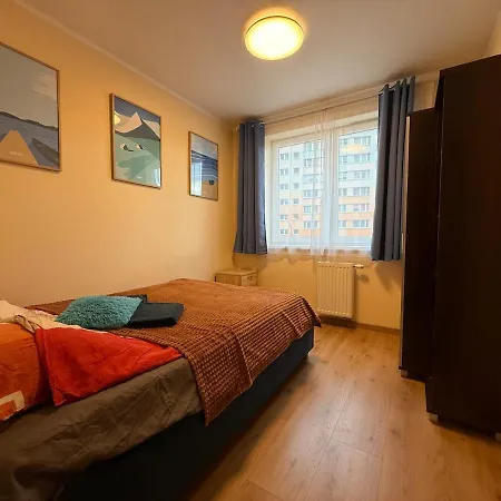 Comfortable Near Center Апартаменты Вроцлав